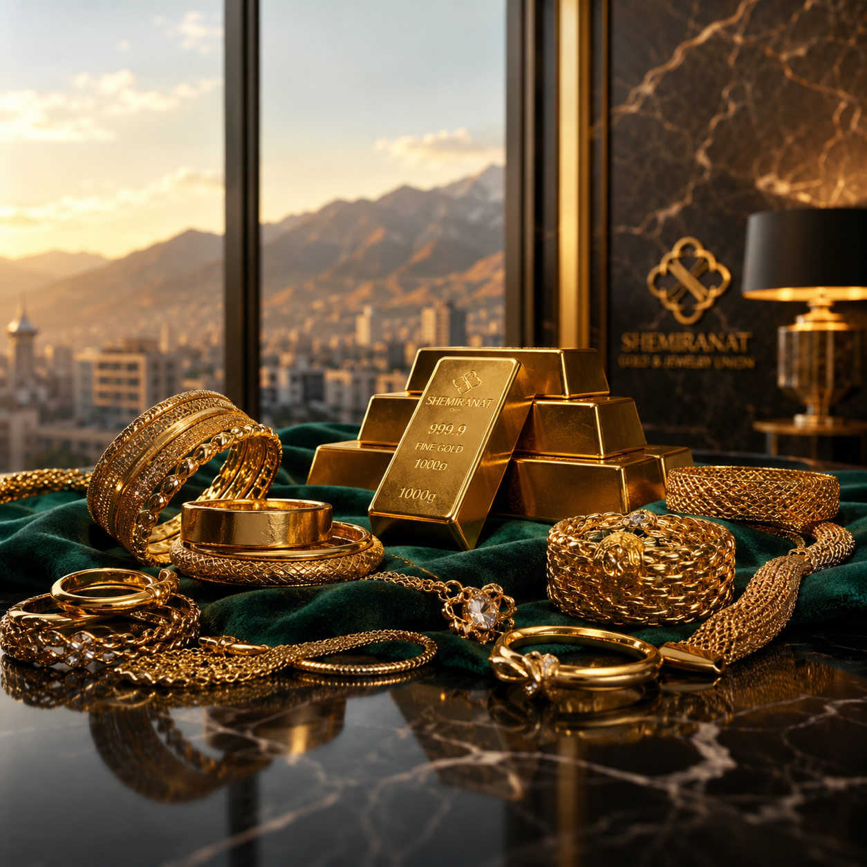 کارگاه جواهرسازی و ساخت طلا